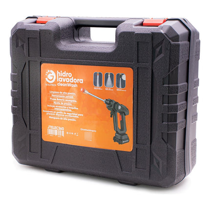 Hidrolavadora Pistola A Presion Goldtech Recargable  Negro