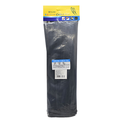 Precintos Negros 6x300mm X100 Unidades Tl35756 Negro