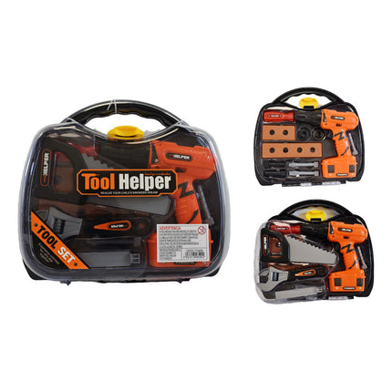 Juego Maleta De Herramientas Con Taladro