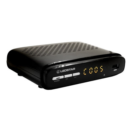 Sintonizador De Tv Digital Isdb-t Ledstar View Negro