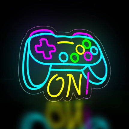 Letrero De Neon Gamer  Hy-7851 V
