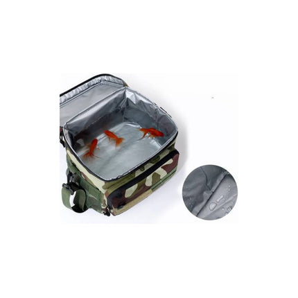 Bolso Conservadora Camuflado Termico Aislante 15.5l Camuflada