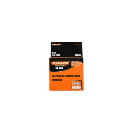 Grampas 12mm 0.7x10x12mm 1000pz Makawa Mk-0561