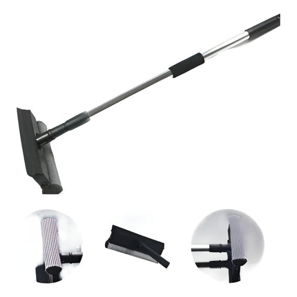 Limpia Vidrios Extensible 92 Cm Limpiavidrio Ventana Auto Negro