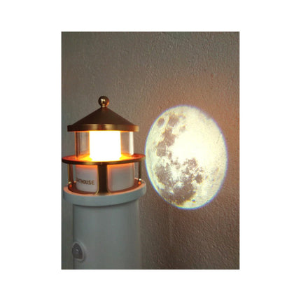 Faro Proyector De Luna Con Carga Usb X