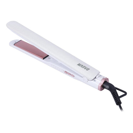Alisador De Cabello + Secador Marvo Hcp-004 Blanco