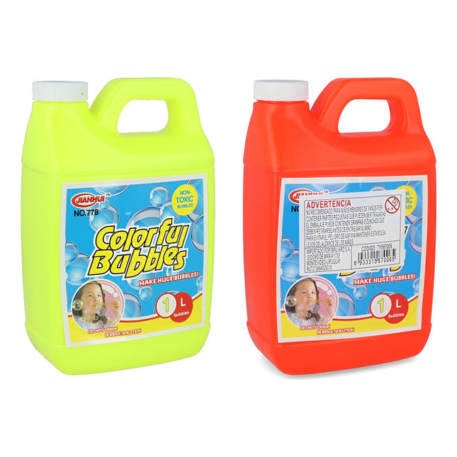 Liquido Para Burbujas En Botella 1 Litro V