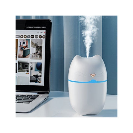 Difusor Aromatizador Vaporizador Ultrasonico Usb Con Luz