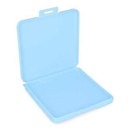 Estuche Plástico Porta Tapabocas - Guarda Tapabocas 11x11cm Varios
