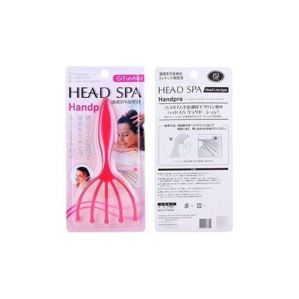 Masajeador Cabeza Garra Diseño Mano Plastico Masaje Fiesta  Rosado
