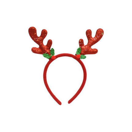 Vincha Tiara De Navidad 27x12cm Varios Modelos Ccm00812