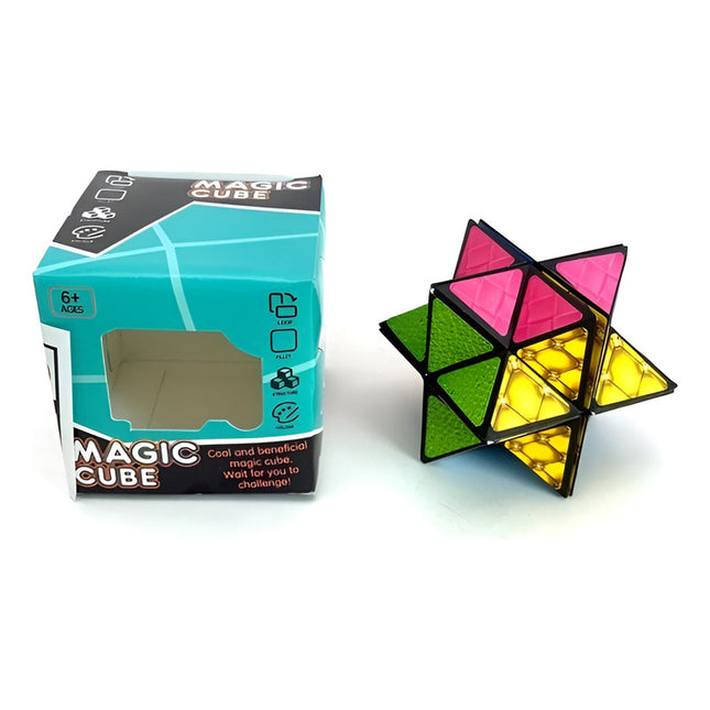 Cubo Mágico Poliedro Estrella, En Caja Medida: 5x5cm N N