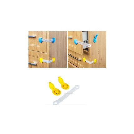 Traba Puerta Seguridad Bebés Y Niños En Blister X 2 15cm