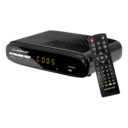 Sintonizador De Tv Digital Isdb-t Ledstar View Negro