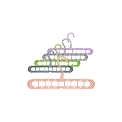 Colgador Magic Para 9 Perchas 2 Posiciones Giratorio N/a