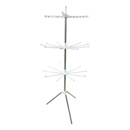 Tendedero De Ropa Vertical 3 Niveles 24 Palillos, En Caja