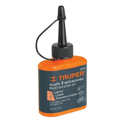 Aceite Lubricante 3 En 1 Multiuso 30ml Truper
