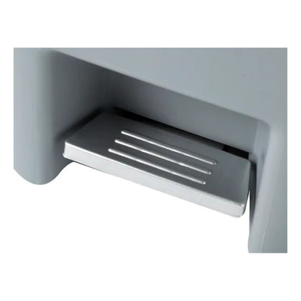 Basurero Con Tapa Y Pedal 10lts T130042 Gris