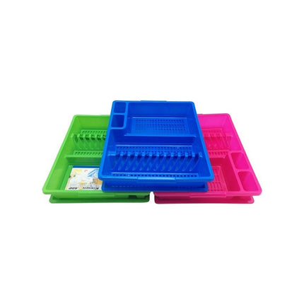 Escurridor De Vajilla Con Bandeja Plastico Varios