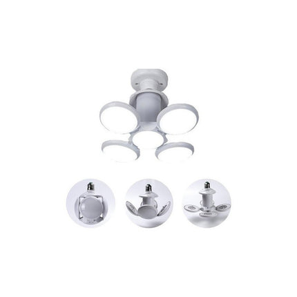 Lámpara Led 72w Articulada De Pelota A Flor E27