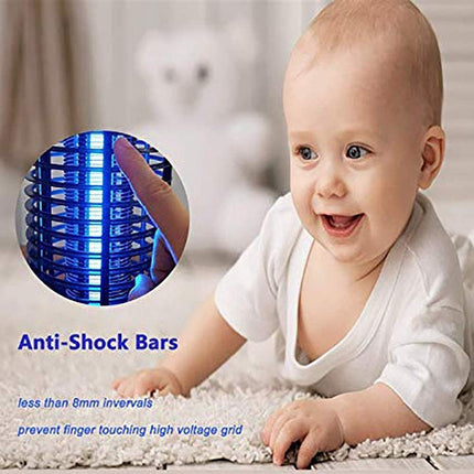 Lampara Electrica Mata Mosquitos Anti Moscas Insectocutor