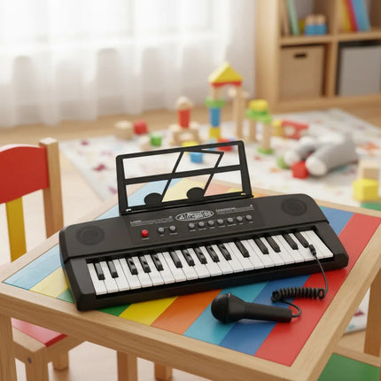 Teclado Órgano Infantil Electrónico Ty372741 Negro