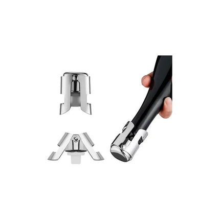 Tapon Para Botella Champagne Vino Acero Inoxidable V