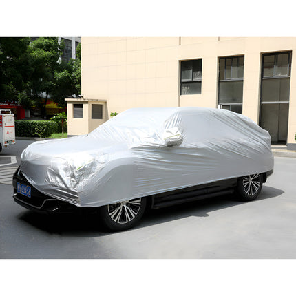 Carpa Cubre Auto Premium Talle L 465x180x130 Cm Gris