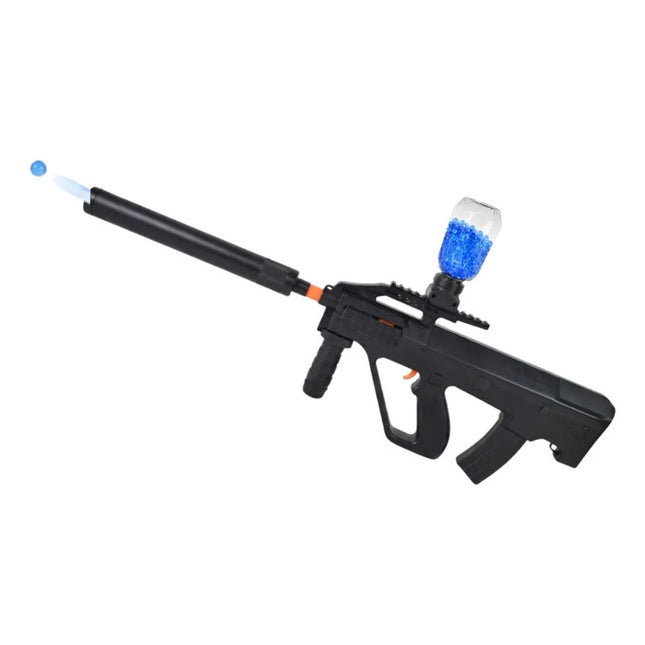 Pistola Recargable Con Balines De Hidrogel 68x30cm. Sp38991 Negro
