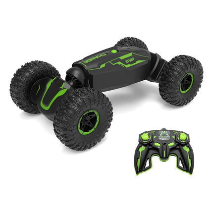 Auto C/control Remoto Stunt Climbing Verde Verde Stunt