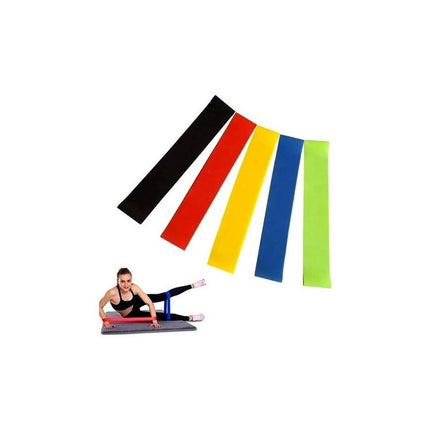 Bandas Fitness 5 Piezas Diferentes Intensidades N/a
