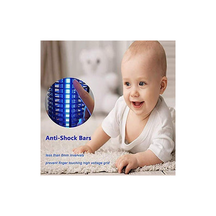 Lampara Electrica Mata Mosquitos Anti Moscas Insectocutor