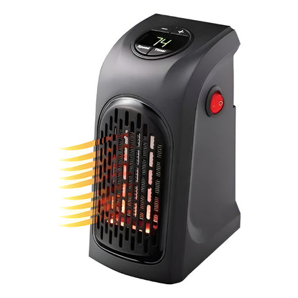 Calefactor 220v Portatil C/ Display Negro