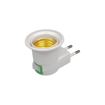 Lampara Led Giratoria Fiestas + Portalampara Con Interruptor