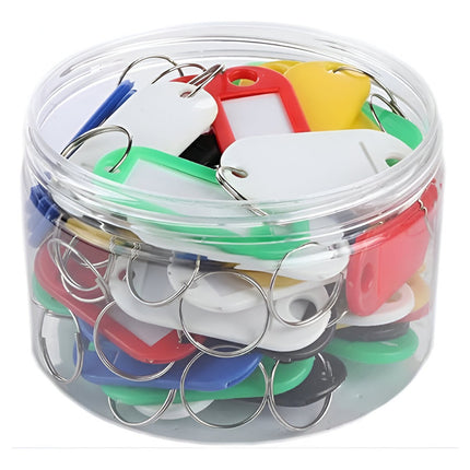Llavero Identificador Con Etiqueta Pack X30 Unidades