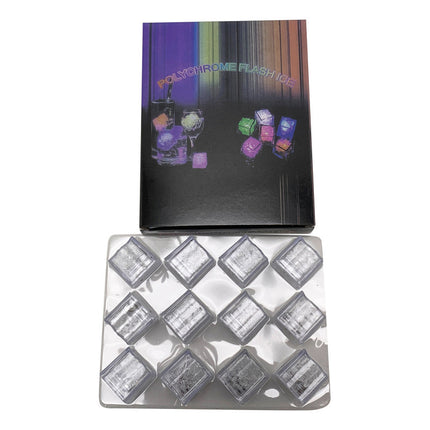 Hielos Reutilizables Con Luz Multicolor X12 Unidades  Varios
