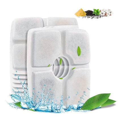 Fuente Bebedero Para Mascotas + 10 Filtro Repuesto B