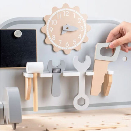 Juego Mesa De Herramientas De Madera 75x45x30cm