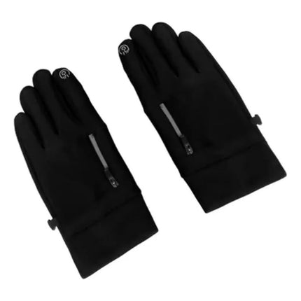 Guantes De Invierno Con Dedos Abiertos Tactiles Negro