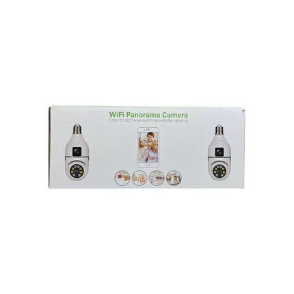Camara De Seguridad Doble Con Rosca E27 Blanco