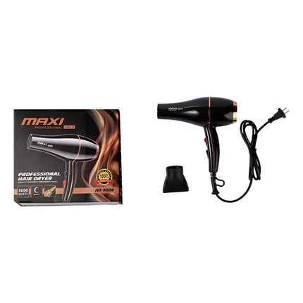 Secador De Pelo Hd-8009 3000 W Negro