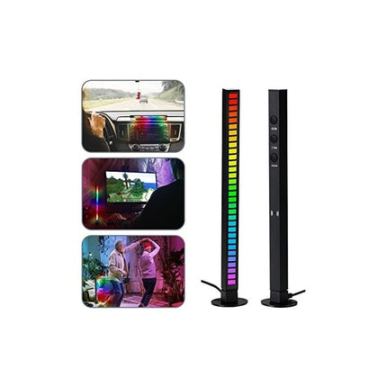 Barra Luz Led Audioritmica  Rgb Gamer Tiktok Stremer  Unidad