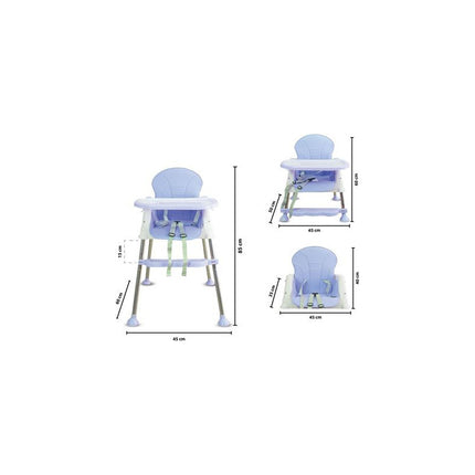 Silla De Comer Para Bebes Portátil 3 En 1 21350 V