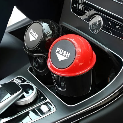 Recipiente Tacho Tipo Vaso Papelera Consola Puerta Auto 1