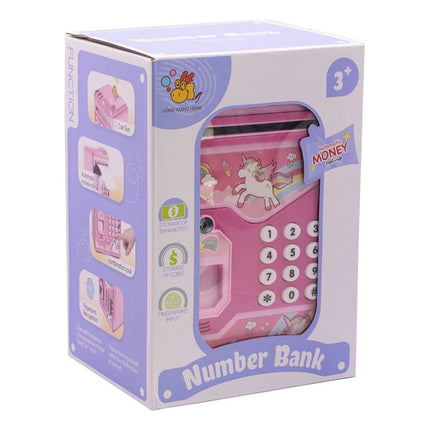 Alcancia Infantil Con Numeros Luz Y Sonido