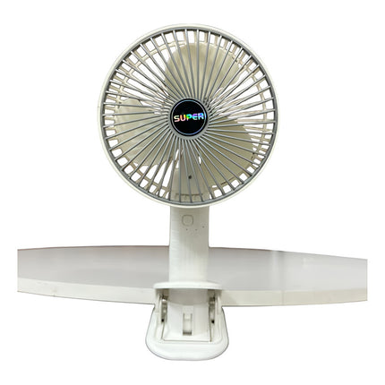 Ventilador Gancho Recargable