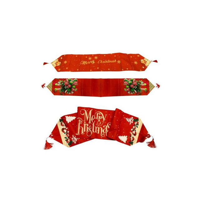 Mantel Camino De Mesa Navidad 34x180cm Varios Modelos Ccm00020