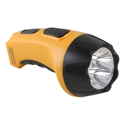Linterna 7 Leds Recargable Amarilla Recargable A 220v. Led Led