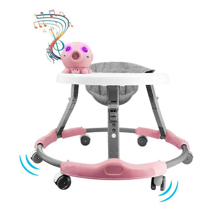 Andador Infantil 6 Ruedas  Ajustable Con Luz Sonido 22350 Varios