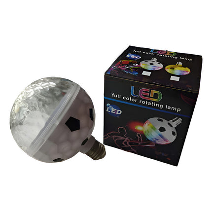 Luz Led Giratoria Diseño De Pelota De Futbol X